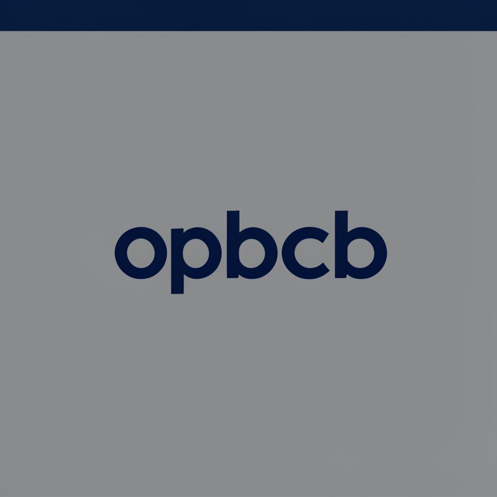 OPBCB logo in orange and navy tones